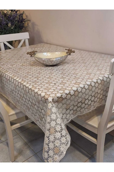 Ithal Pvc Muşamba - Desenli Silinebilir Masa Örtüsü ürün görseli