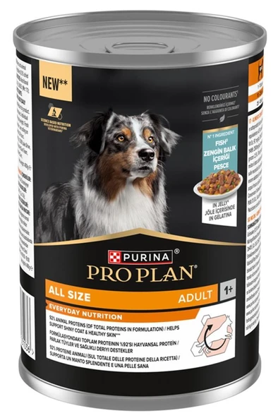 Pro Plan Balıklı Yetişkin Köpek Konservesi 400 Gr*6 Adet - Resim 2