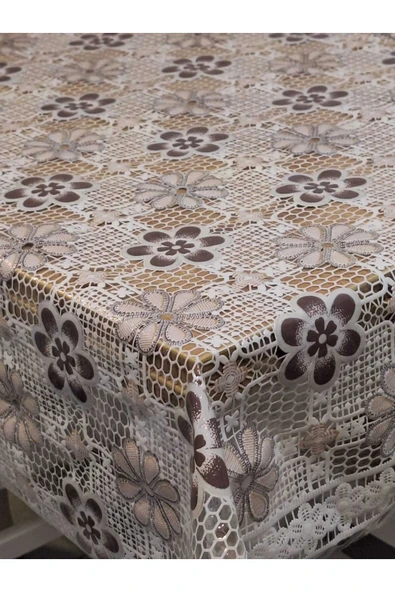 Ithal Pvc Muşamba - Desenli Silinebilir Masa Örtüsü - Resim 5