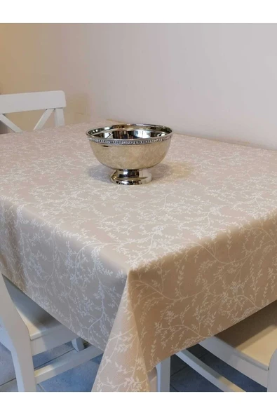 Elyaflı Pvc Muşamba - Desenli Silinebilir Masa Örtüsü ürün görseli