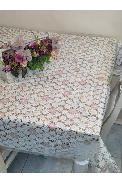 Ithal Pvc Muşamba - Desenli Silinebilir Masa Örtüsü - Resim 10