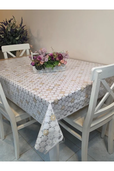 Ithal Pvc Muşamba - Desenli Silinebilir Masa Örtüsü ürün görseli