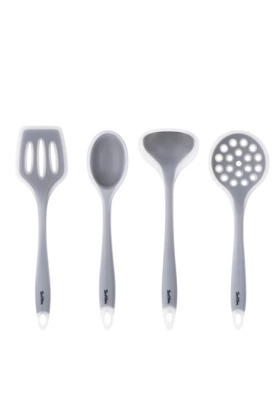 TANTİTONİ GRİ RENGİ SİLİKON 4LÜ SERVİS SETİ ürün görseli