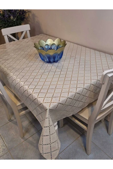 Ithal Pvc Muşamba - Desenli Silinebilir Masa Örtüsü ürün görseli