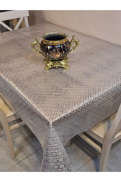 Ithal Pvc Muşamba - Desenli Silinebilir Masa Örtüsü - Resim 2