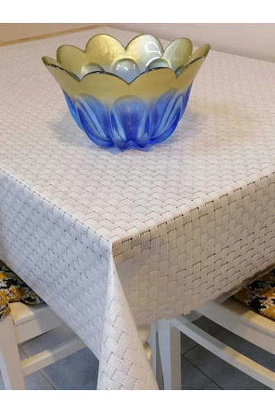 İTHAL PVC MUŞAMBA - DESENLİ SİLİNEBİLİR MASA ÖRTÜSÜ - Resim 2