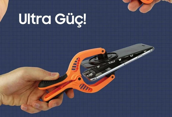 JAKEMY JM-op10 Cep Telefonu LCD Ekran Açma Pense Vantuz Söküm Onarım Aracı - Resim 4