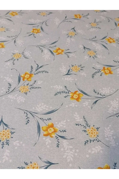 Elyaflı Pvc Muşamba - Desenli Silinebilir Masa Örtüsü - Resim 6