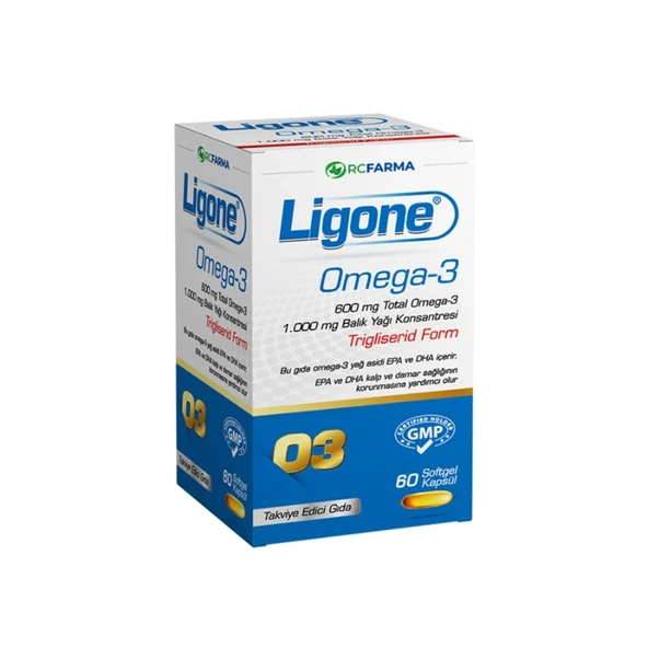 LİGONE OMEGA-3 SOFTJEL ürün görseli 1