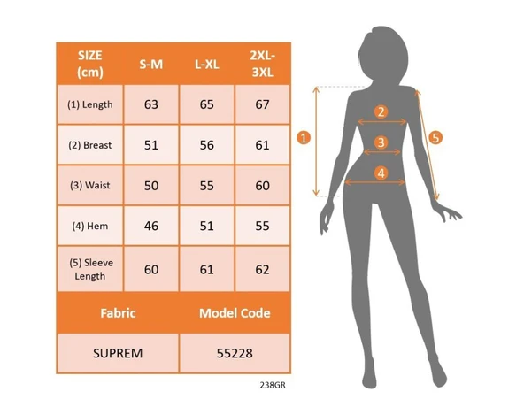 Lucky Life Kadın Uzun Kollu V Yakalı Desenli Süprem Bluz - Resim 4