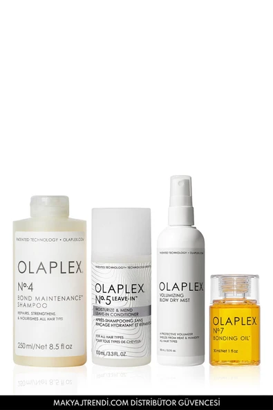 Olaplex Hair Hydrate & Volumise Set - Bağ Güçlendiren & Nemlendiren & Hacim Veren Set ürün görseli 1