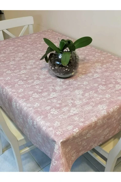 Elyaflı Pvc Muşamba - Desenli Silinebilir Masa Örtüsü - Resim 3