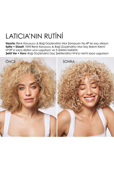 Olaplex No. 5p Blonde Enhancer Toning Conditioner - Renk Koruyucu & Bağ Güçlendirici Mor Saç Bakım Kremi - Resim 7