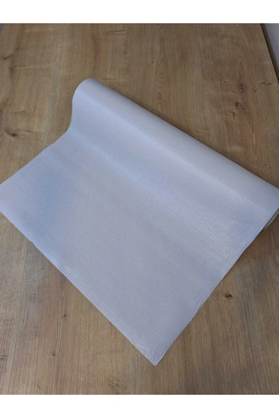 Beyaz Raf Ve Dolop Içi Örtüsü -  Kaymaz Raf Örtüsü 50cm X 500 Cm - Resim 3
