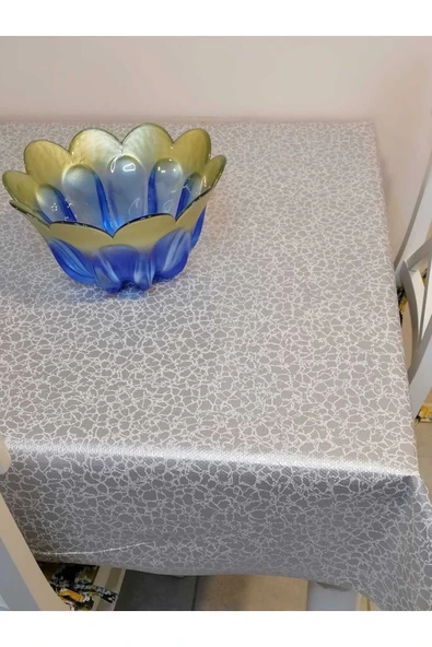 KAYDIRMAZ TABANLI PVC MUŞAMBA - DESENLİ SİLİNEBİLİR MASA ÖRTÜSÜ - Resim 4