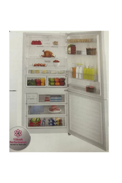 Altus Alk 482 Kombi No Frost Beyaz Buzdolabı - Resim 2