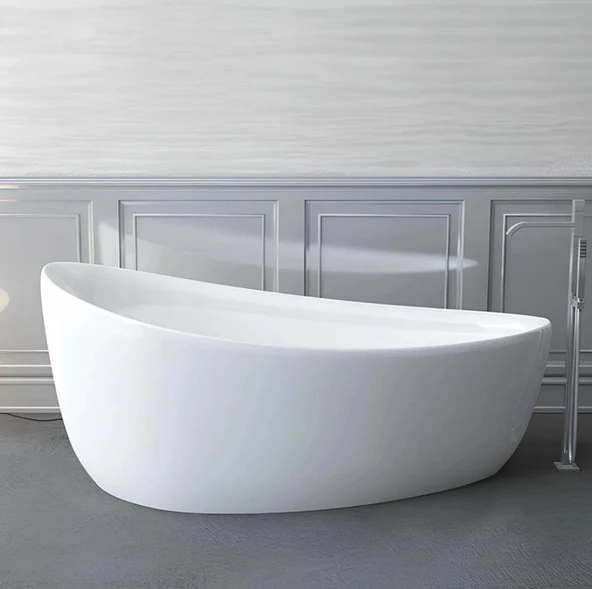 Sanacryl Valente 172x96 Cm Özgür Küvet Beyaz ürün görseli 1