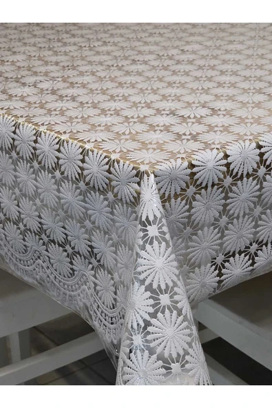 Ithal Pvc Muşamba - Desenli Silinebilir Masa Örtüsü - Resim 10