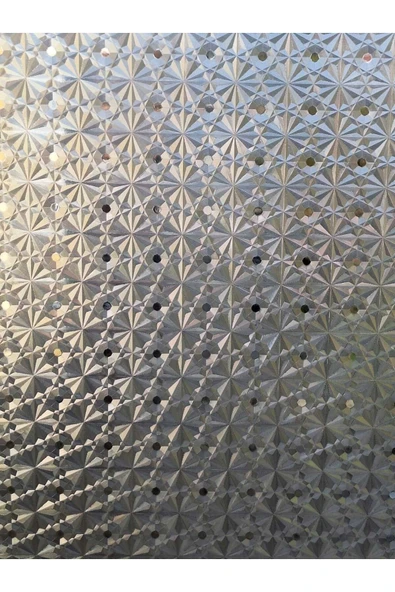 Cam Filmi Kaplama Statik Folyo Buzlu Desenli Duşa Kabin Pencere Ofis Dekorasyon - Resim 3