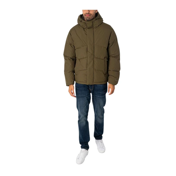 JJWORLD PUFFER JACKET Olive - Resim 4