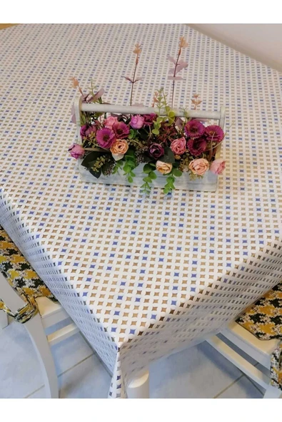 İTHAL PVC MUŞAMBA - DESENLİ SİLİNEBİLİR MASA ÖRTÜSÜ - Resim 2