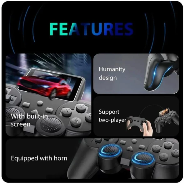 SepeteGelsin 500 Adet Nostalji Retro Oyun Taşınabilir Konsol S10 Gameboy - Resim 3