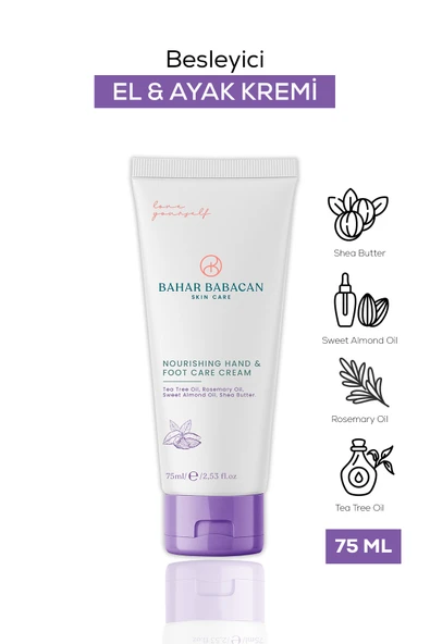 Bahar Babacan Besleyici El & Ayak Bakım Kremi 75ml ürün görseli