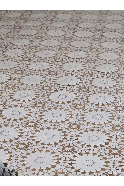 Ithal Pvc Muşamba - Desenli Silinebilir Masa Örtüsü - Resim 7