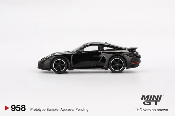 Mini GT Porsche 911 Dakar Black 958 - Resim 3