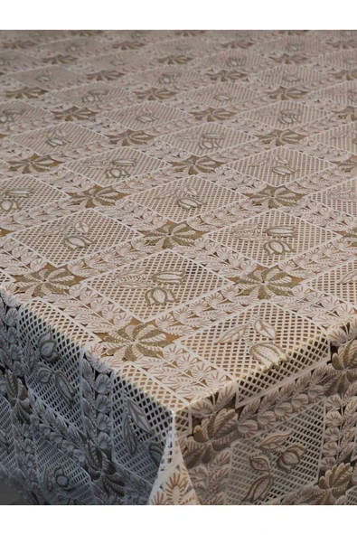 İTHAL PVC MUŞAMBA - DESENLİ SİLİNEBİLİR MASA ÖRTÜSÜ - Resim 6