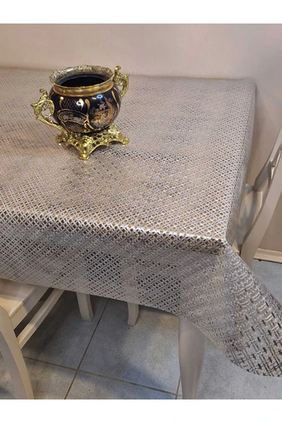 Ithal Pvc Muşamba - Desenli Silinebilir Masa Örtüsü - Resim 4