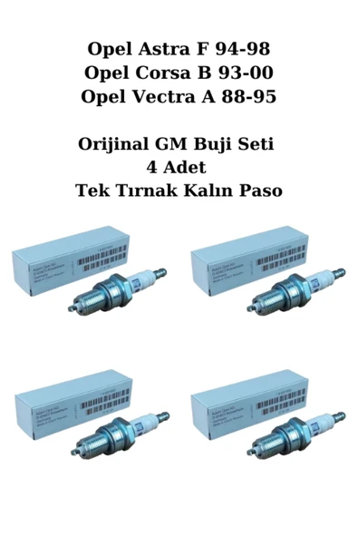 Opel Corsa B Buji Takımı Oem 95519060 ürün görseli 1