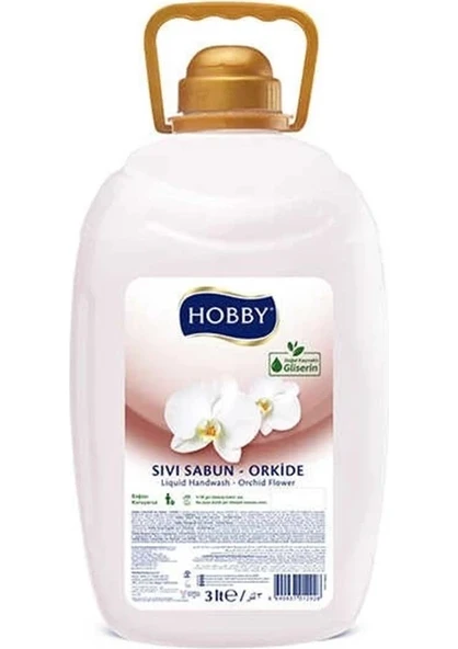 Hobby Orkide Sıvı Sabun 3000 ml Gül Kokulu Yumuşak Formül ile Cilt Bakımı ürün görseli 1