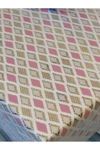 İTHAL PVC MUŞAMBA - DESENLİ SİLİNEBİLİR MASA ÖRTÜSÜ - Resim 5