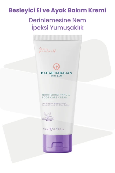 Bahar Babacan Besleyici El & Ayak Bakım Kremi 75ml - Resim 2