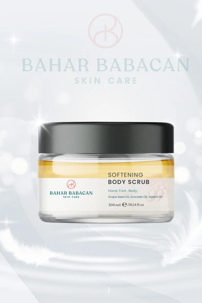 Bahar Babacan Jojoba Yağı Özütü Ve Mineral Tuzlu Yumuşatıcı Etkili El Ayak Vücut Peelingi 300ml - Resim 4