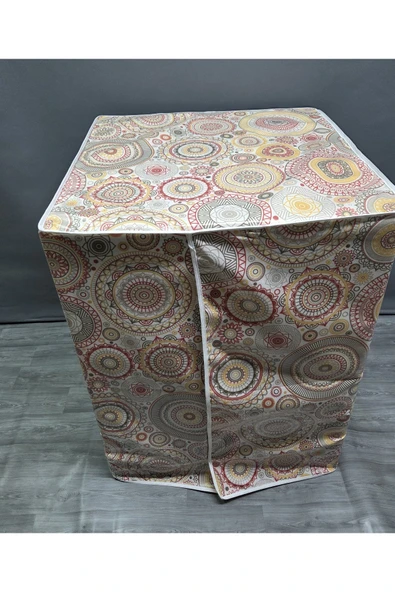 PVC Kumaş Doku Kurutma & Çamaşır Makinesi Örtüsü – Suya Dayanıklı, Kolay Temizlenir - Resim 3