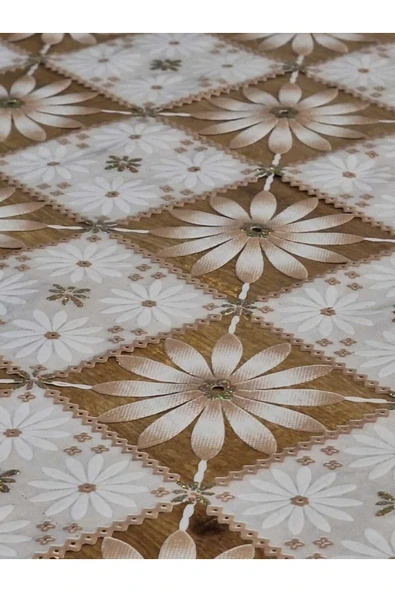 İTHAL PVC MUŞAMBA - DESENLİ SİLİNEBİLİR MASA ÖRTÜSÜ - Resim 6