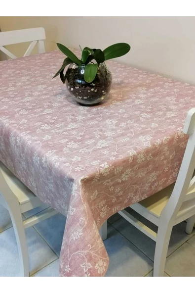 Elyaflı Pvc Muşamba - Desenli Silinebilir Masa Örtüsü - Resim 5