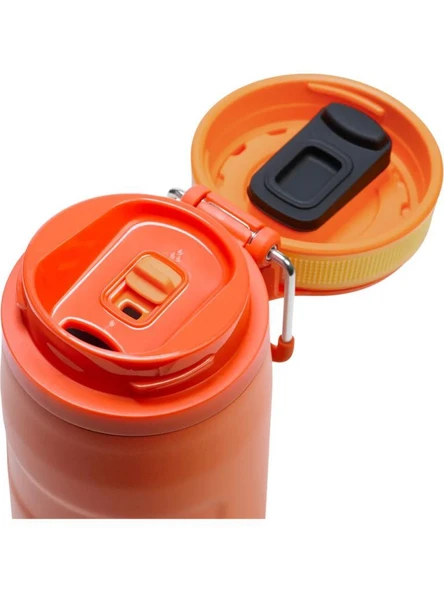 Stanley The Iceflow Twist Flip Turuncu 0.47 Çelik Termos - Resim 3