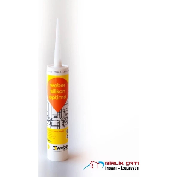 Weber Silikon Optima Şeffaf ürün görseli