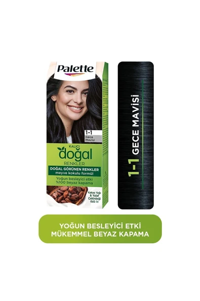 PALETTE KALICI DOĞAL RENKLER 1-1 GECE MAVİSİ ürün görseli 1