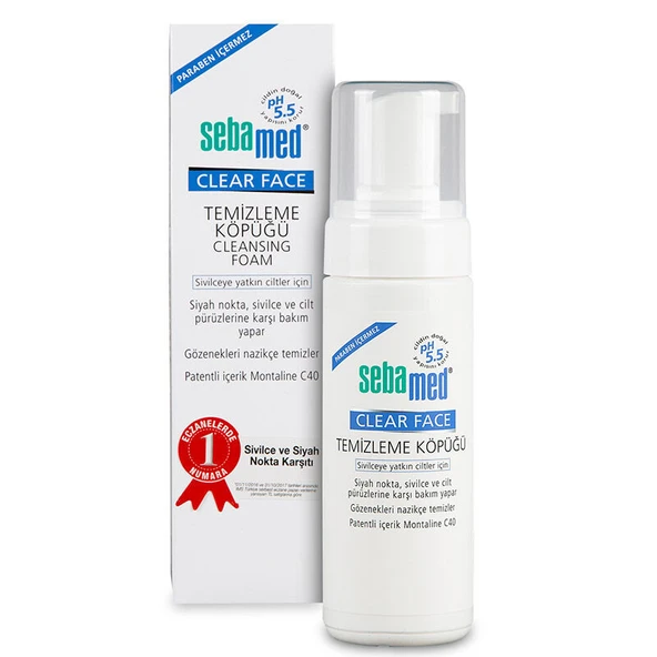 Sebamed Clear Face Yüz Temizleme Köpüğü 150ml - Resim 3