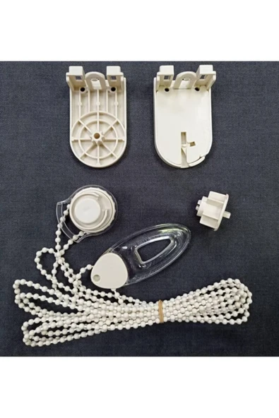 Gülsem Perdecilik Düz Beyaz  Stor Perde - Resim 2