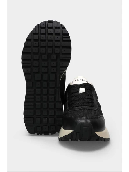 Lufian 122230016 Sıa Siyah Kadın Günlük Sneaker - Resim 5