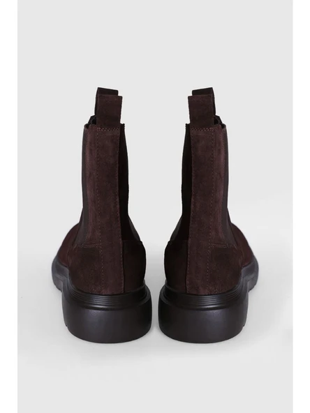 Lufıan 112230216 Nelson Kahve Erkek Deri Kışlık Bot - Resim 4