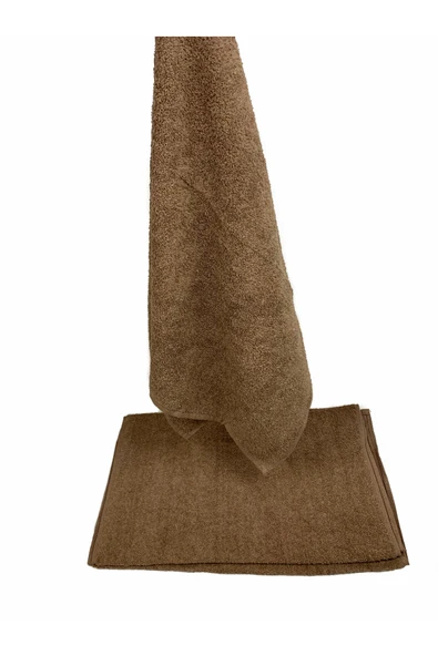 Misev Kahverengi El Yüz Havlusu - Resim 3