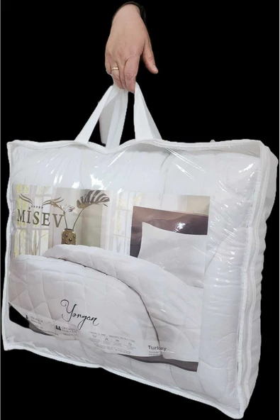 Misev Hediyelik Çantalı Tek Kişilik Yorgan ürün görseli