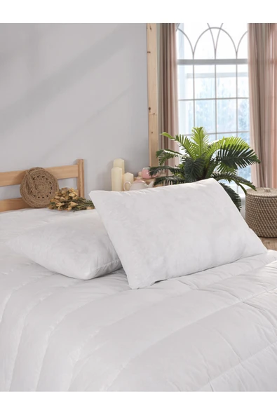 Misev Çift Kişilik Yorgan ve 2 Adet Yastık - Resim 3