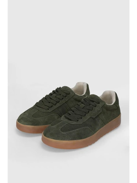 Lufian 122230028 Jessı Haki Kadın Günlük Sneaker - Resim 4